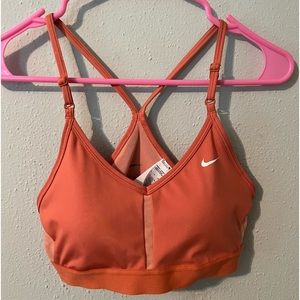 Nike Women's Dri-FIT Indy Light-Support Padded V-Neck Sports Bra